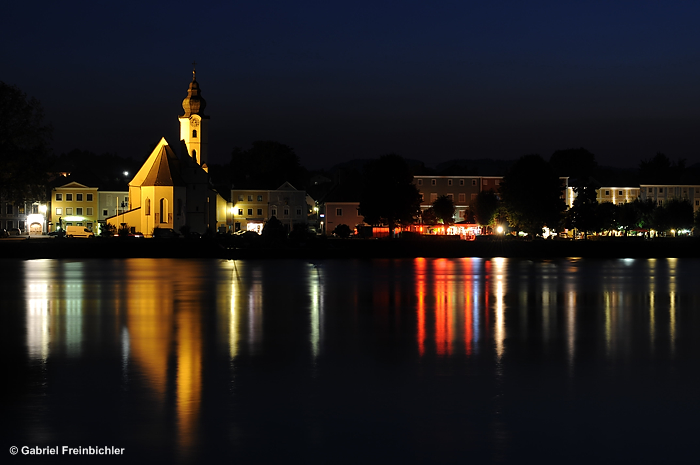Aschach bei Nacht